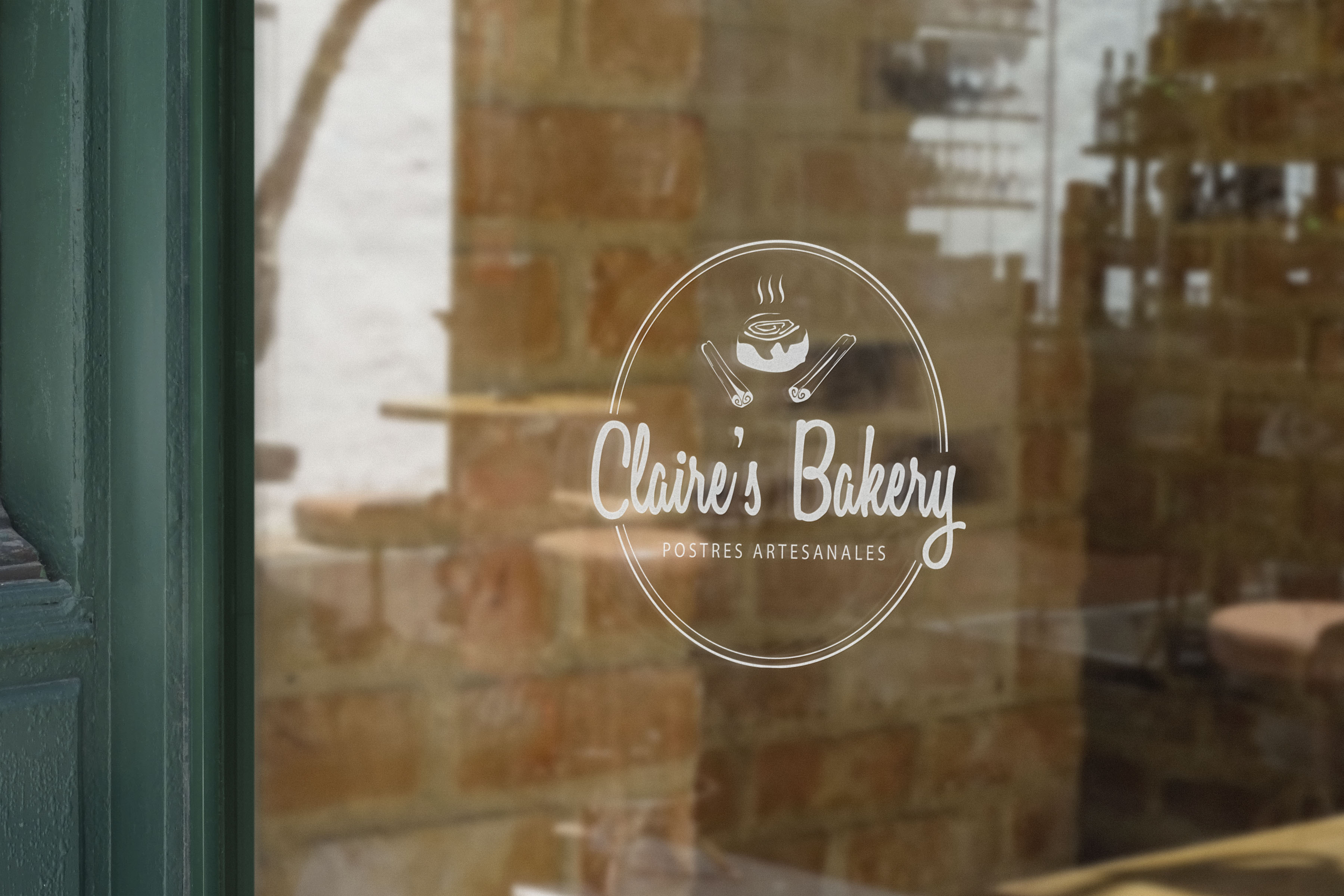 Claire's Bakery Logo, J-Luc MacLav.